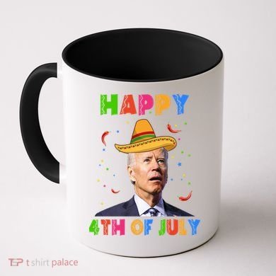 Happy 4th Of July Cinco De Mayo Funny Joe Biden Coffee Mug