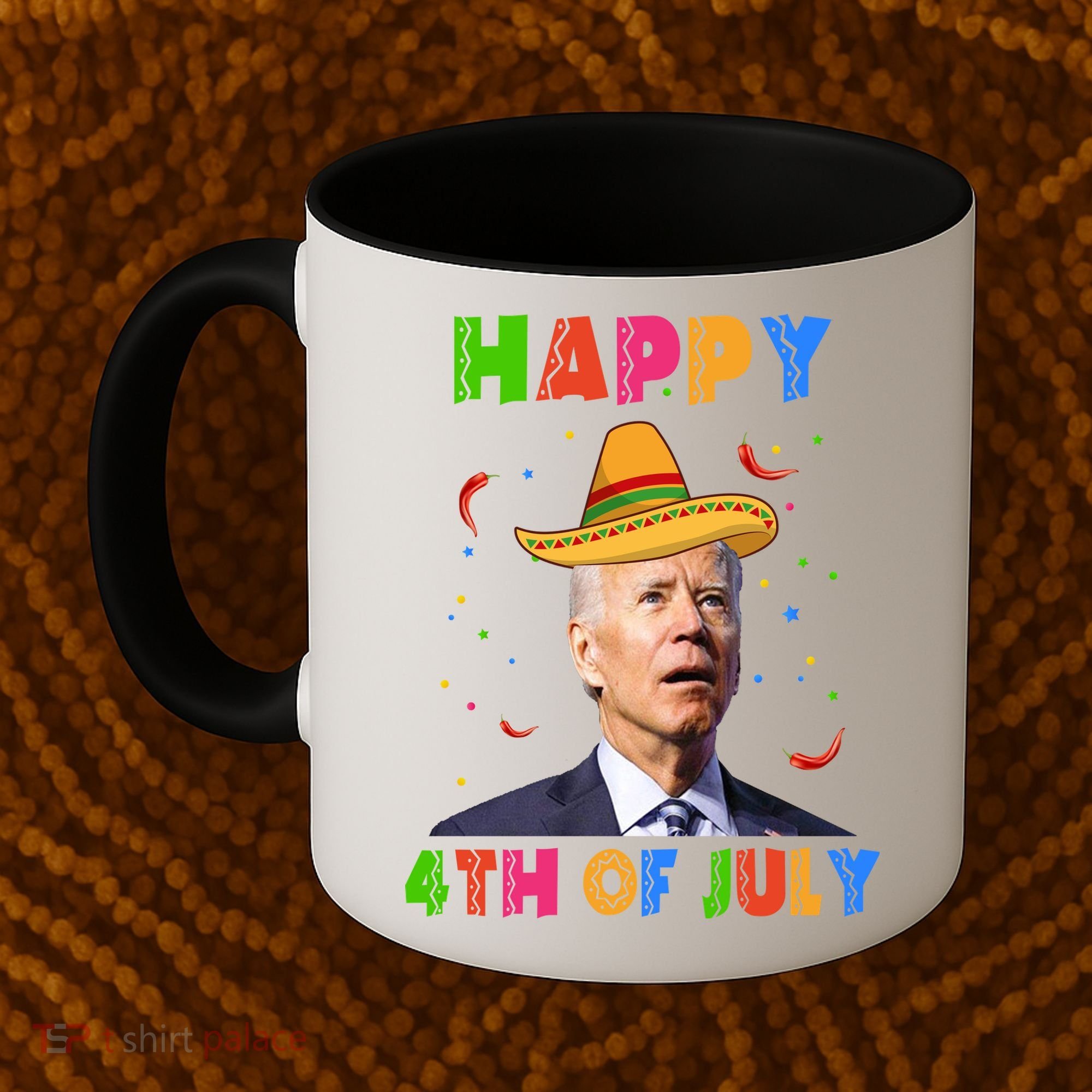 Happy 4th Of July Cinco De Mayo Funny Joe Biden Coffee Mug