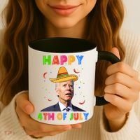 Happy 4th Of July Cinco De Mayo Funny Joe Biden Coffee Mug thumb 3