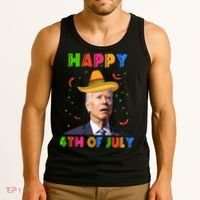 Happy 4th Of July Cinco De Mayo Funny Joe Biden Tank Top thumb 3
