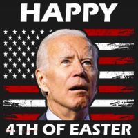 Happy 4th Of Easter Joe Biden Funny Backpack thumb 2