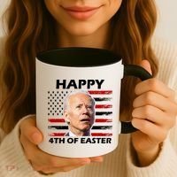 Happy 4th Of Easter Joe Biden Funny Coffee Mug thumb 3