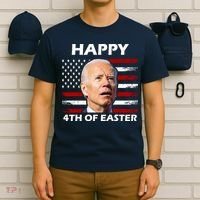 Happy 4th Of Easter Joe Biden Funny T-Shirt thumb 6
