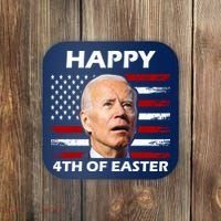 Happy 4th Of Easter Joe Biden Funny Coaster thumb 0