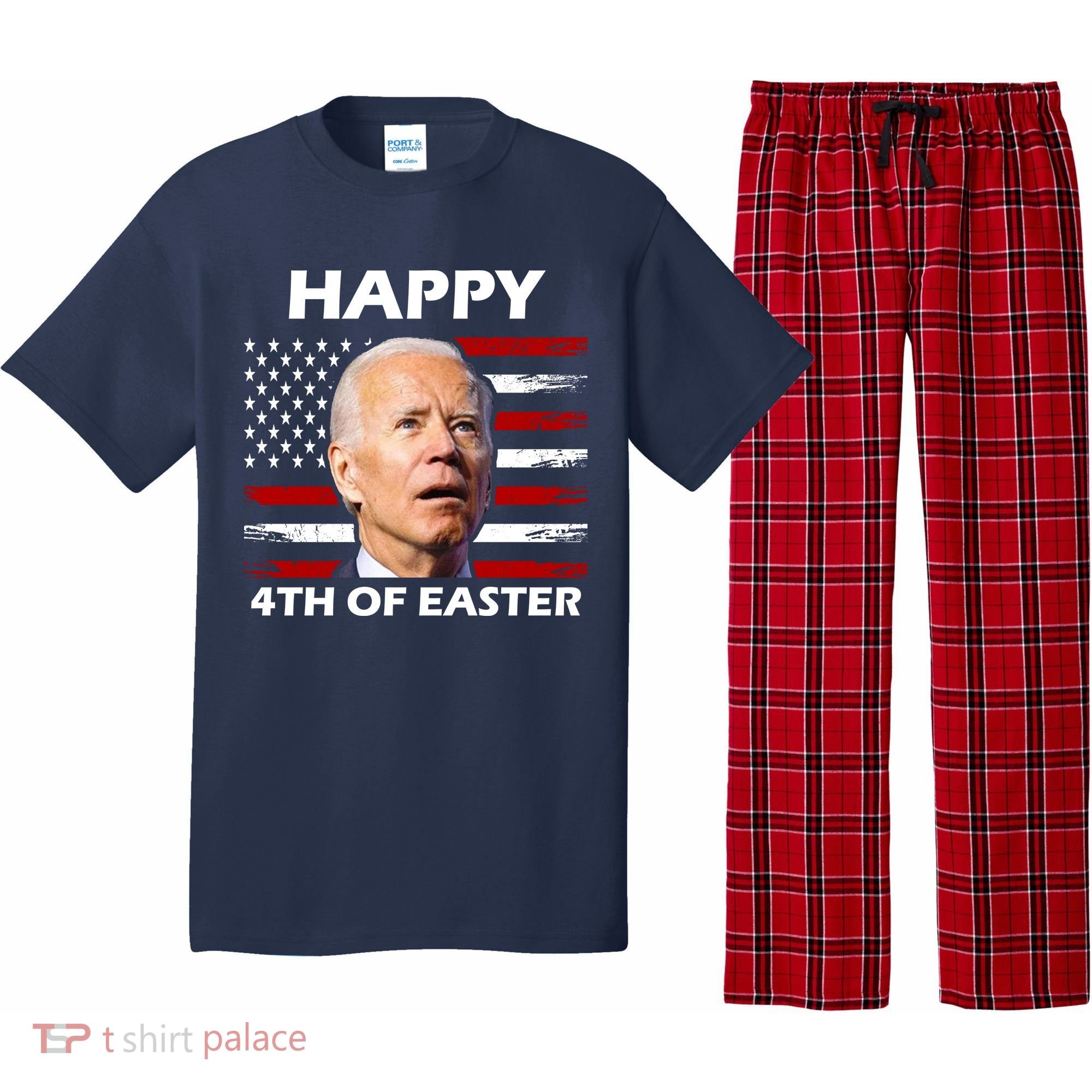 Happy 4th Of Easter Joe Biden Funny Pajama Set
