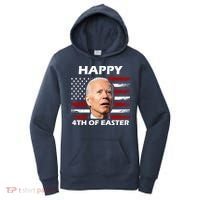 Happy 4th Of Easter Joe Biden Funny Women's Hoodie thumb 0