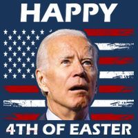 Happy 4th Of Easter Joe Biden Funny Mousepad thumb 1