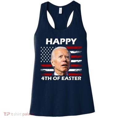 Happy 4th Of Easter Joe Biden Funny Women's Tank Top