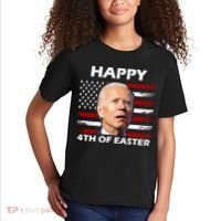 Happy 4th Of Easter Joe Biden Funny Kids T-Shirt thumb 2