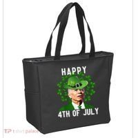 Happy 4th Of July Joe Biden St Patrick's Day Tote Bag thumb 2