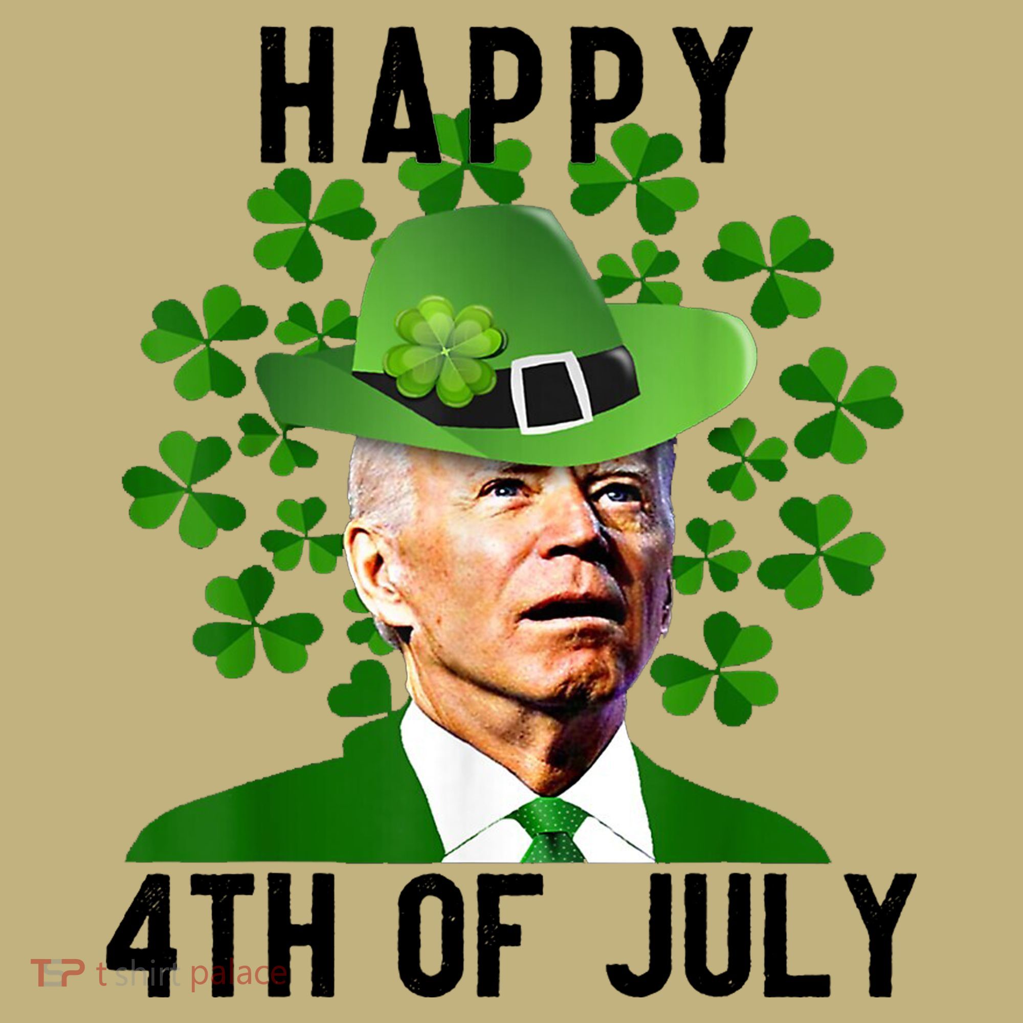 Happy 4th Of July Joe Biden St Patrick's Day Long Sleeve Shirt