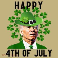 Happy 4th Of July Joe Biden St Patrick's Day Sweatshirt thumb 2