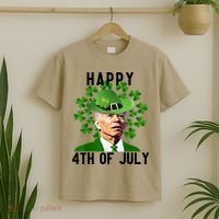 Happy 4th Of July Joe Biden St Patrick's Day T-Shirt thumb 2