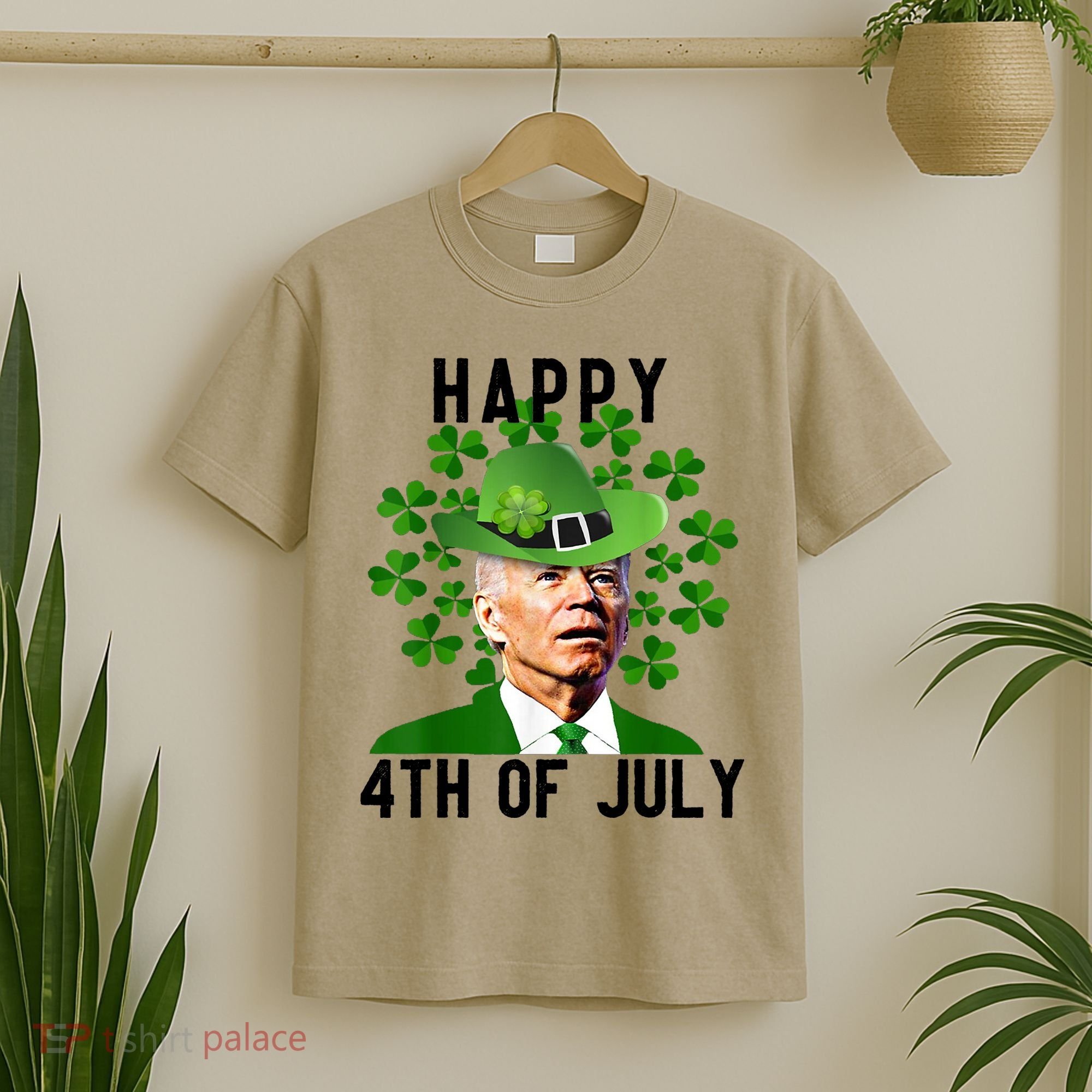 Happy 4th Of July Joe Biden St Patrick's Day T-Shirt