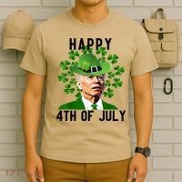 Happy 4th Of July Joe Biden St Patrick's Day T-Shirt thumb 6