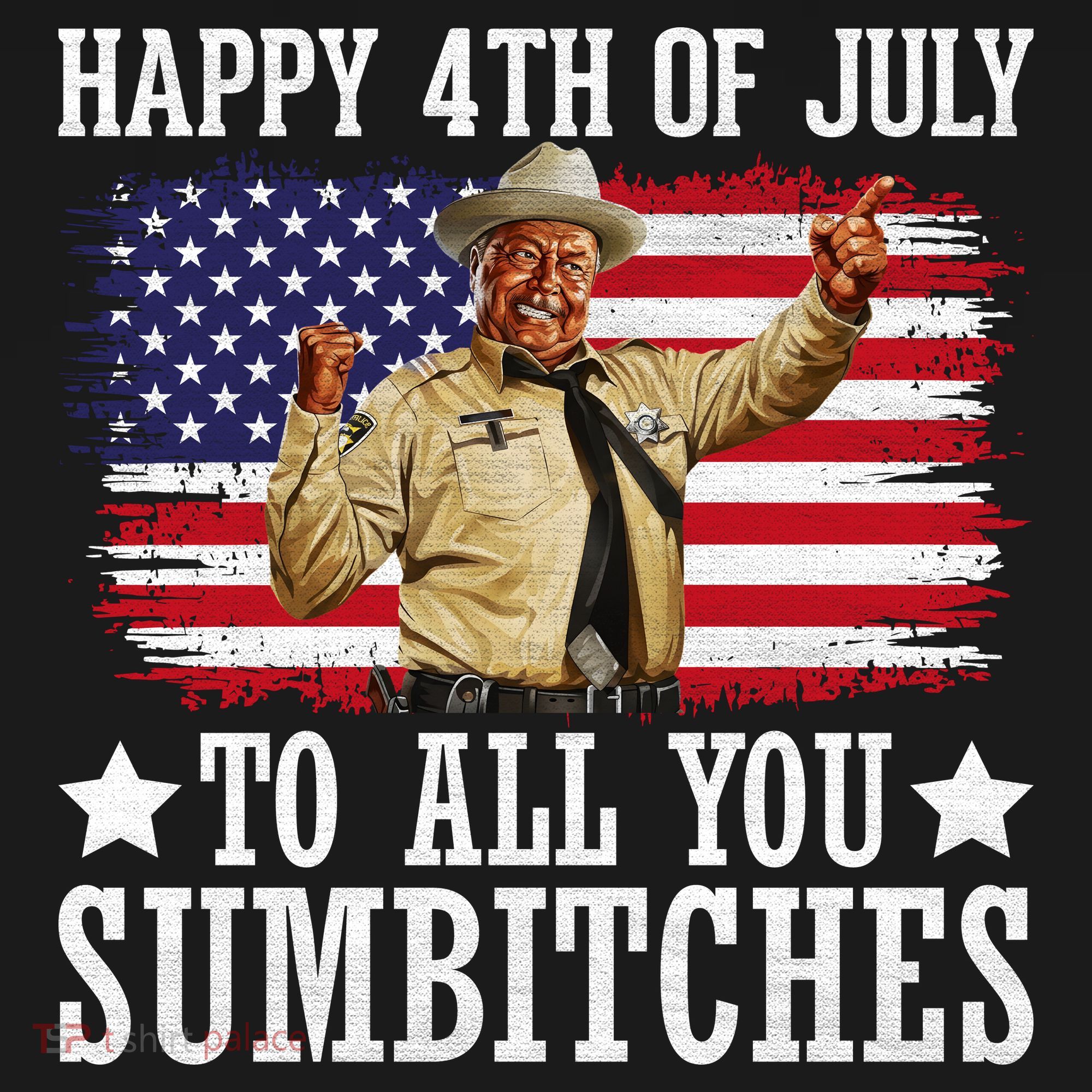 Happy 4th Of July To All You Sumbitches Women's Hoodie