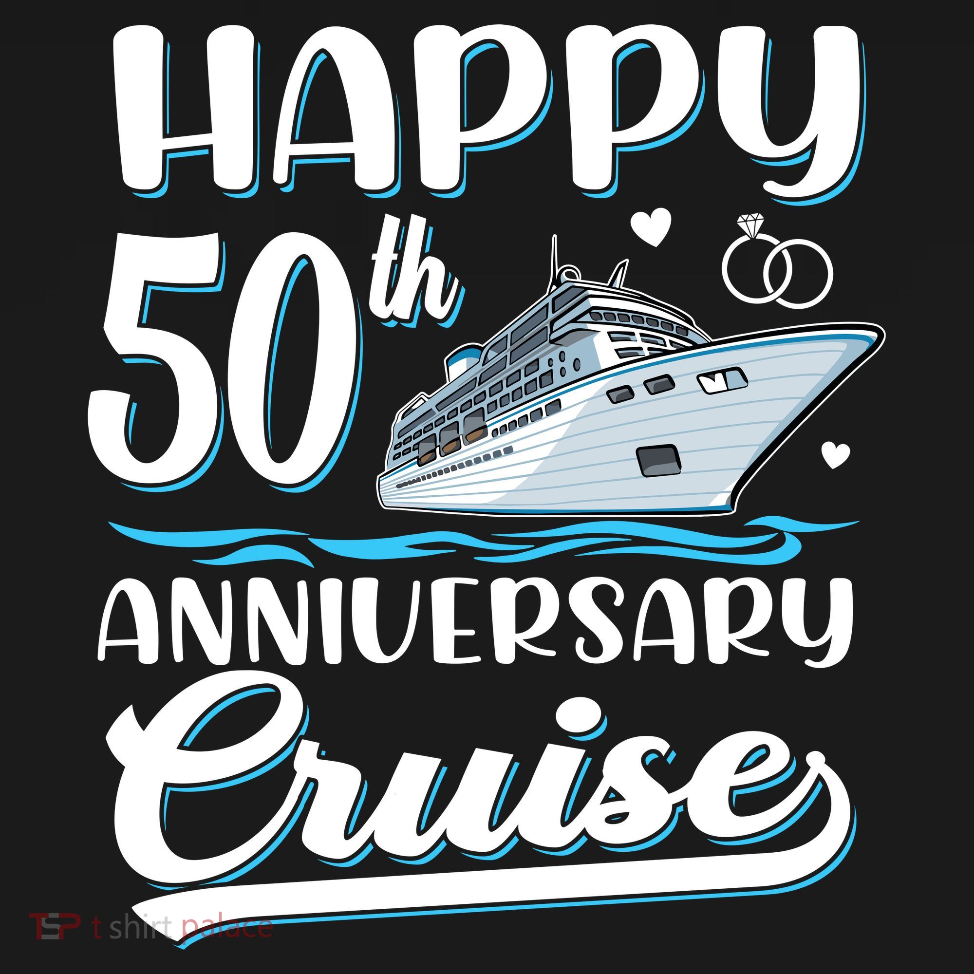 Happy 50th Anniversary Cruise Wedding 50 Years Old Couples Women's Hoodie