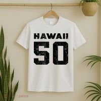 Hawaii 50 Birthday Hawaii 50th State Vintage T-Shirt thumb 2