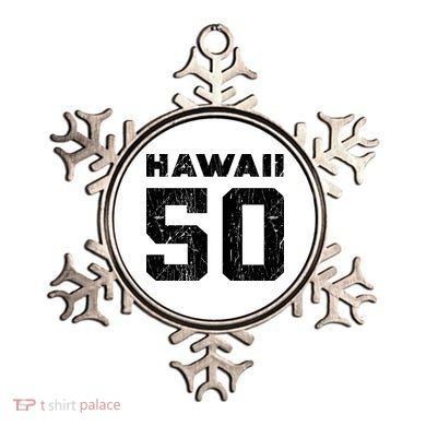 Hawaii 50 Birthday Hawaii 50th State Vintage Ornament
