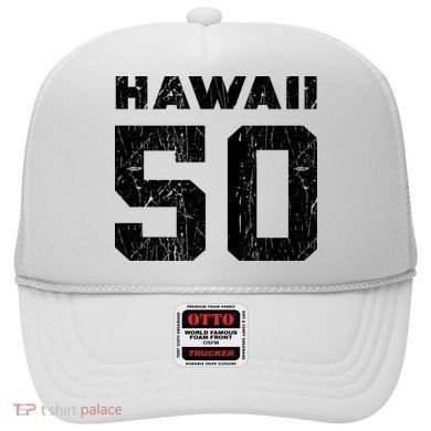 Hawaii 50 Birthday Hawaii 50th State Vintage Hat