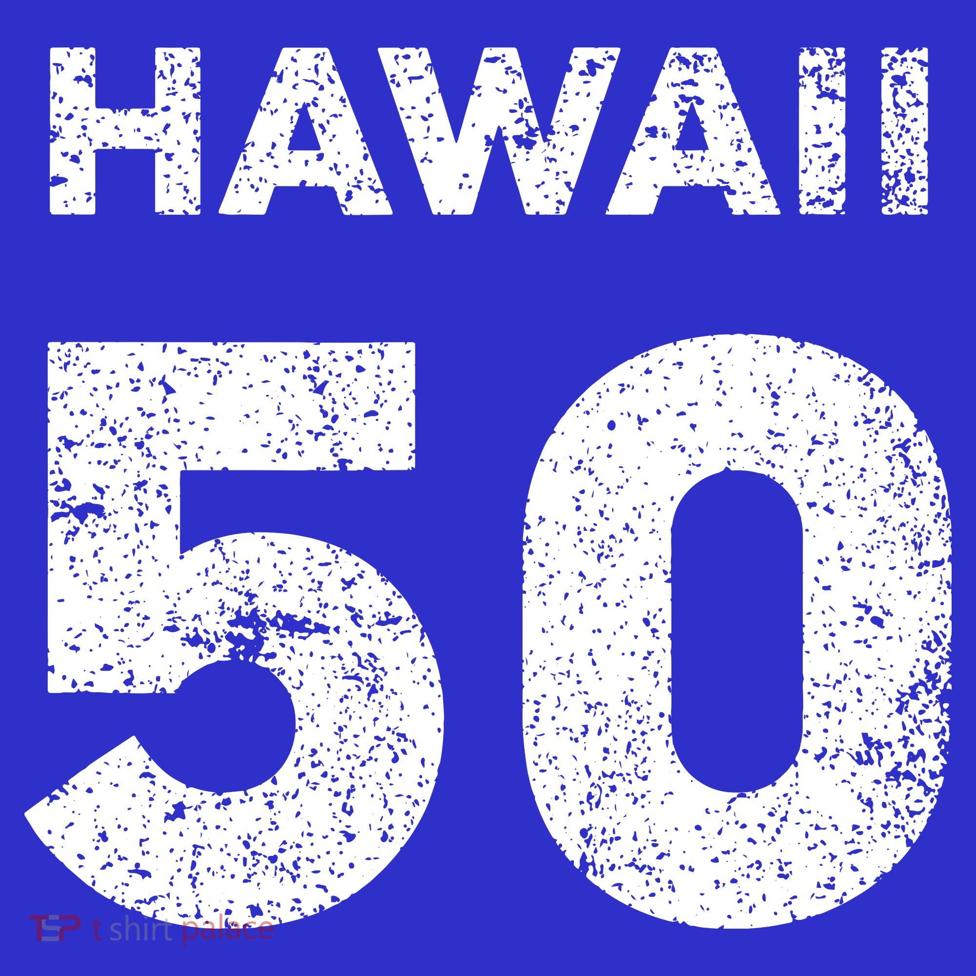 Hawaii 50 Birthday Hawaii 50th State Vintage T-Shirt