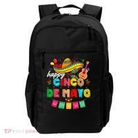 Happy 5 De Mayo Lets Fiesta Viva Mexico Cinco De Mayo Backpack thumb 0
