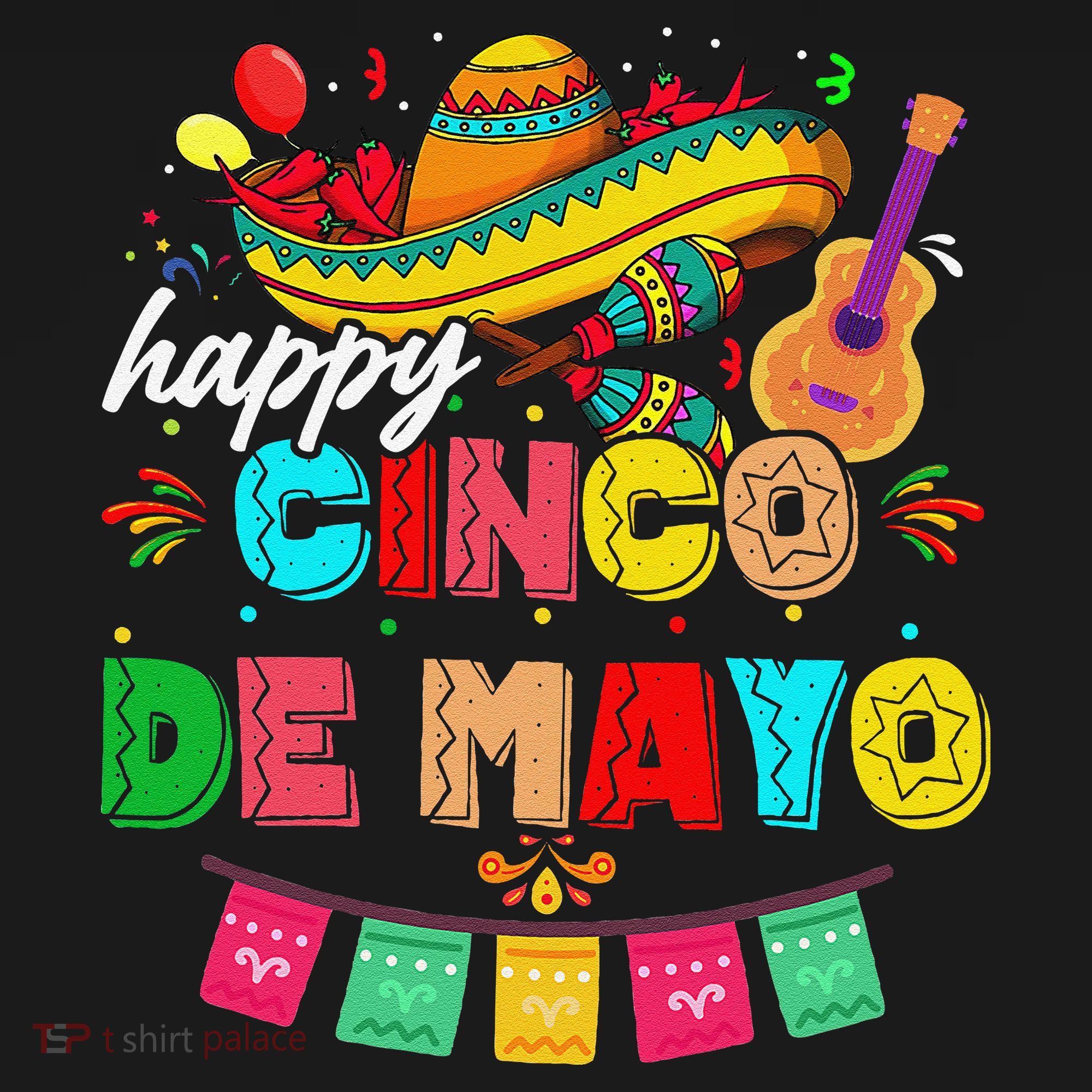 Happy 5 De Mayo Lets Fiesta Viva Mexico Cinco De Mayo Backpack