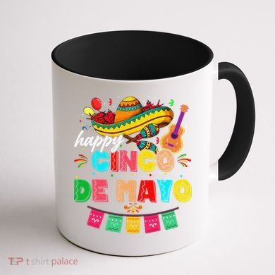 Happy 5 De Mayo Lets Fiesta Viva Mexico Cinco De Mayo Coffee Mug back