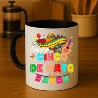 Happy 5 De Mayo Lets Fiesta Viva Mexico Cinco De Mayo Coffee Mug thumb 4