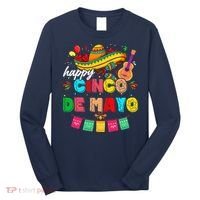 Happy 5 De Mayo Lets Fiesta Viva Mexico Cinco De Mayo Long Sleeve Shirt thumb 0
