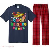 Happy 5 De Mayo Lets Fiesta Viva Mexico Cinco De Mayo Pajama Set thumb 0