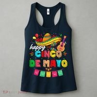 Happy 5 De Mayo Lets Fiesta Viva Mexico Cinco De Mayo Women's Tank Top thumb 3