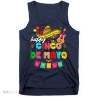 Happy 5 De Mayo Lets Fiesta Viva Mexico Cinco De Mayo Tank Top thumb 0