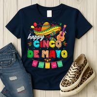 Happy 5 De Mayo Lets Fiesta Viva Mexico Cinco De Mayo Women's T-Shirt thumb 3