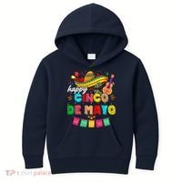 Happy 5 De Mayo Lets Fiesta Viva Mexico Cinco De Mayo Kids Hoodie thumb 0