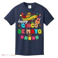 Happy 5 De Mayo Lets Fiesta Viva Mexico Cinco De Mayo Kids T-Shirt thumb 0