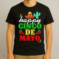 Happy 5 De Mayo Cinco de Mayo Viva Mexico 5 De Mayo T-Shirt thumb 3
