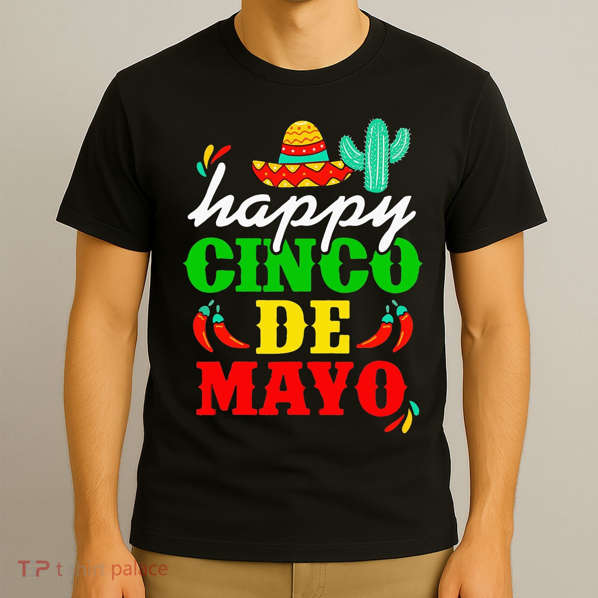 Happy 5 De Mayo Cinco de Mayo Viva Mexico 5 De Mayo T-Shirt