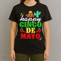 Happy 5 De Mayo Cinco de Mayo Viva Mexico 5 De Mayo T-Shirt thumb 4