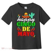 Happy 5 De Mayo Cinco de Mayo Viva Mexico 5 De Mayo Toddler T-Shirt thumb 0