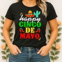 Happy 5 De Mayo Cinco de Mayo Viva Mexico 5 De Mayo Women's T-Shirt thumb 2