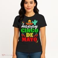 Happy 5 De Mayo Cinco de Mayo Viva Mexico 5 De Mayo Women's T-Shirt thumb 4