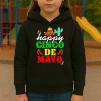 Happy 5 De Mayo Cinco de Mayo Viva Mexico 5 De Mayo Kids Hoodie thumb 3