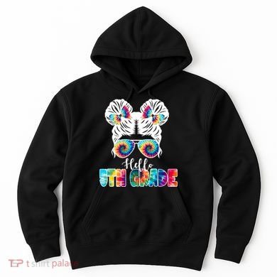 Hello 5th Grade Colorful Hoodie