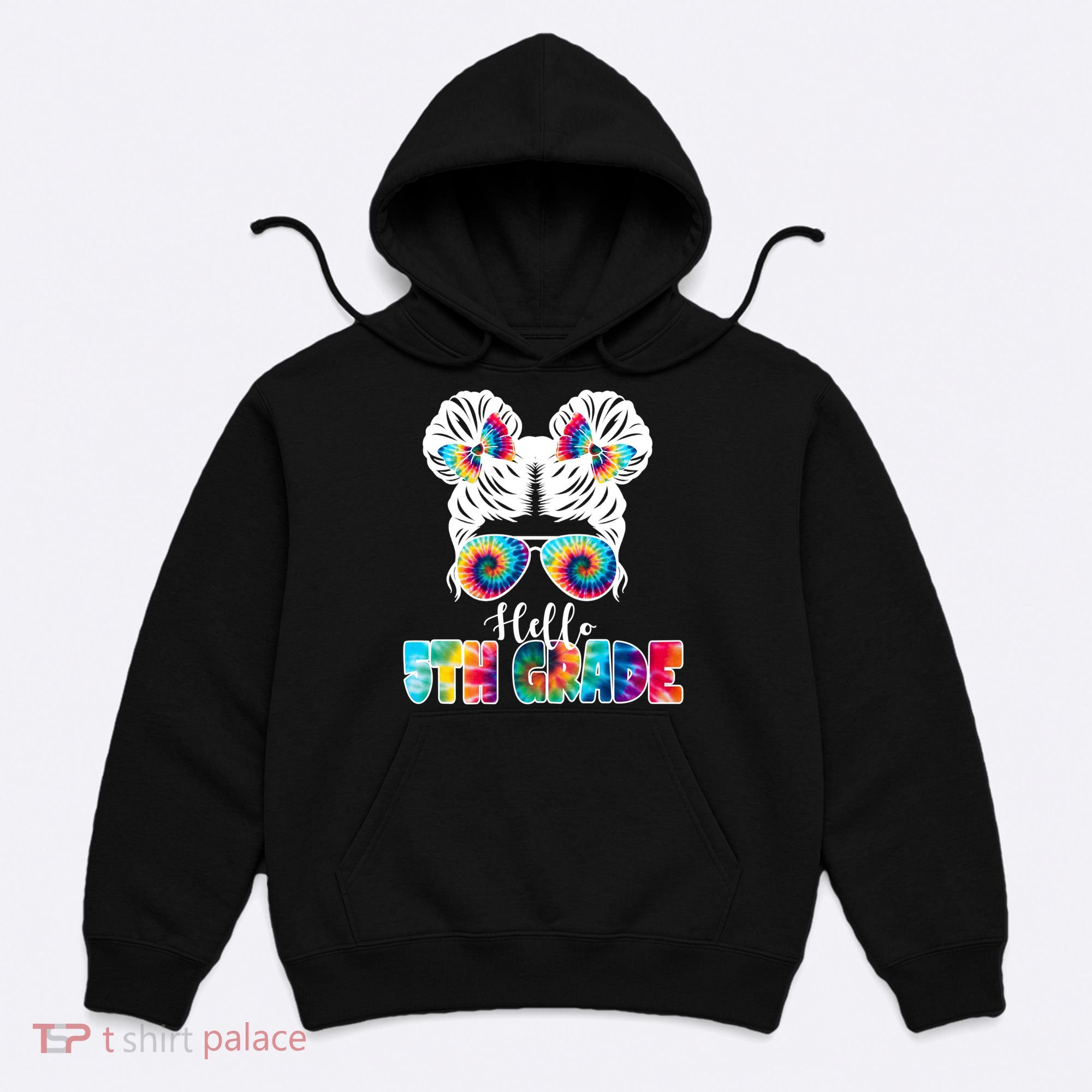 Hello 5th Grade Colorful Hoodie