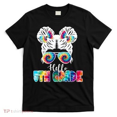 Hello 5th Grade Colorful T-Shirt