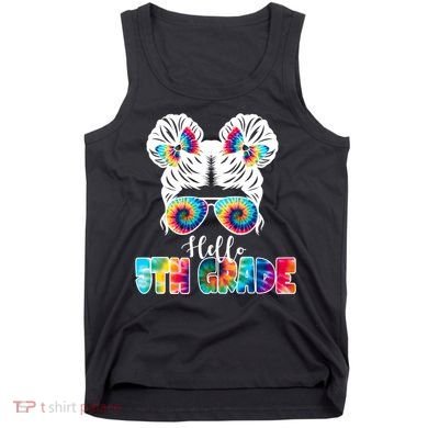 Hello 5th Grade Colorful Tank Top