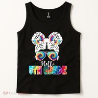 Hello 5th Grade Colorful Tank Top thumb 2