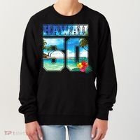 Hawaii 50th State Hawaii Hibiscus 50 Women's Sweatshirt thumb 0