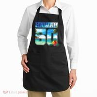 Hawaii 50th State Hawaii Hibiscus 50 Apron thumb 2